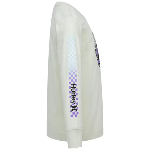 Camiseta blanca con estampado para niño Hurley