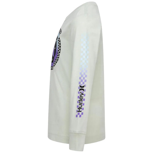 Camiseta blanca con estampado para niño Hurley