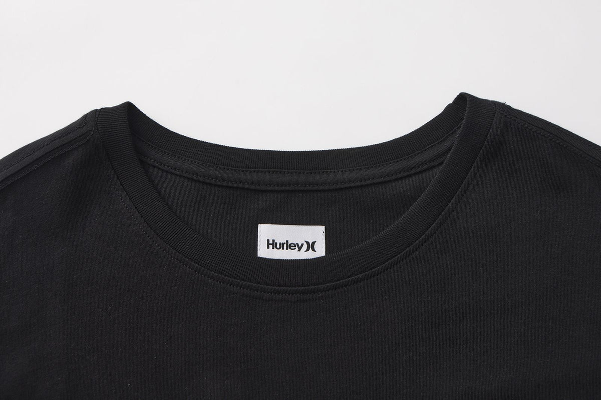 HZ261T60013-100-BLOCKED LOGO SS TEE