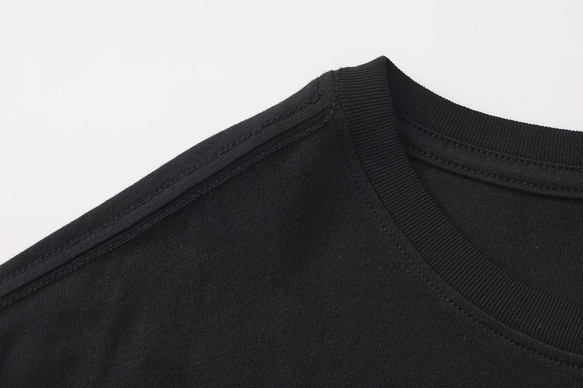 HZ261T60013-100-BLOCKED LOGO SS TEE