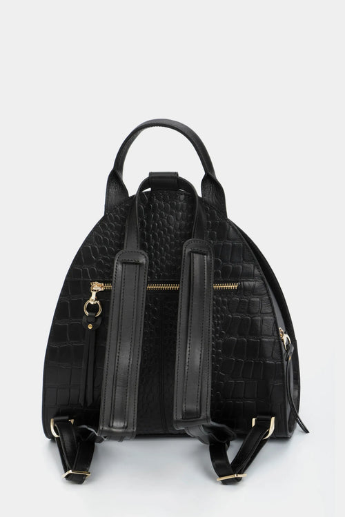 1023041 Mochila de cuero grabado