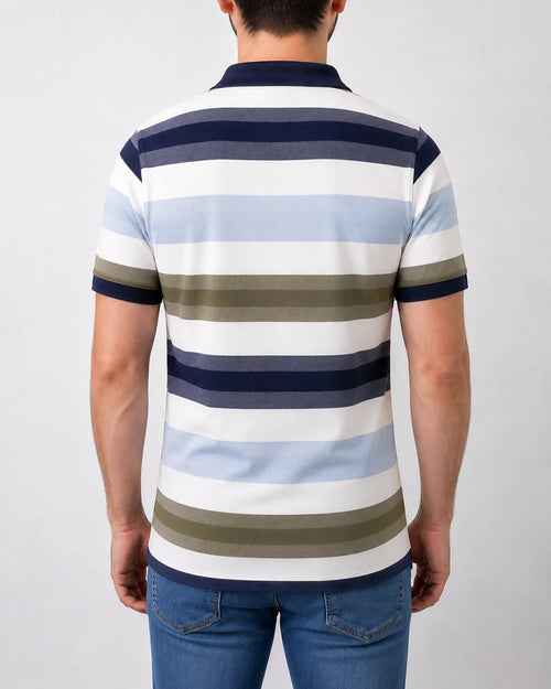 XT-0066602 Camisa sport slim fit azul