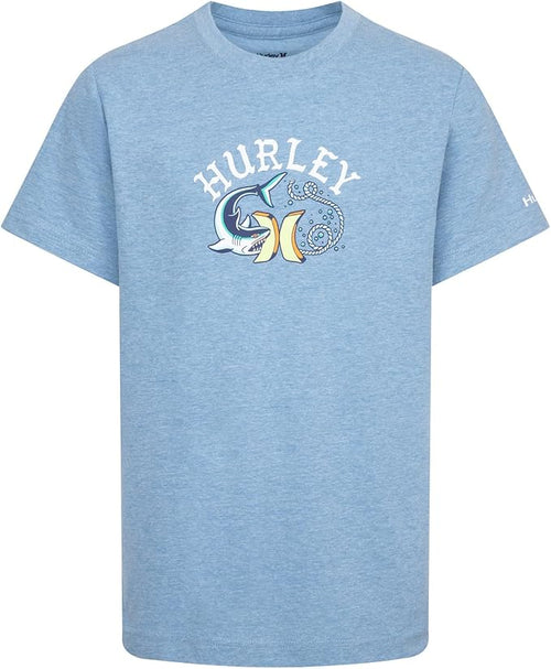 Hurley Camiseta Shark Flash para niño
