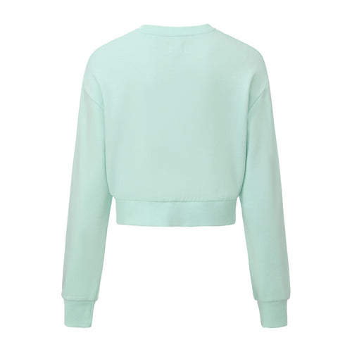 HZ262P60039-PALM HORIZON CROPPED CREWNECK
