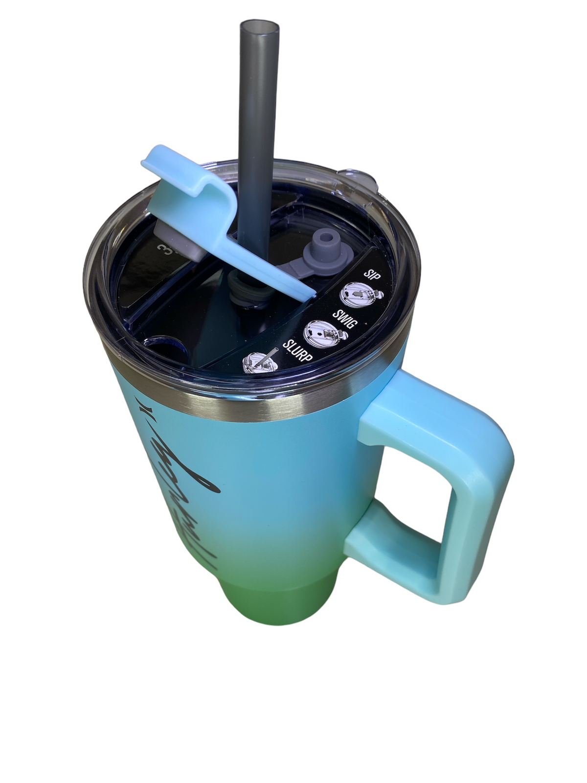 TAZA TÉRMICA DE ACERO INOXIDABLE 40 ONZAS ACCESORIOS