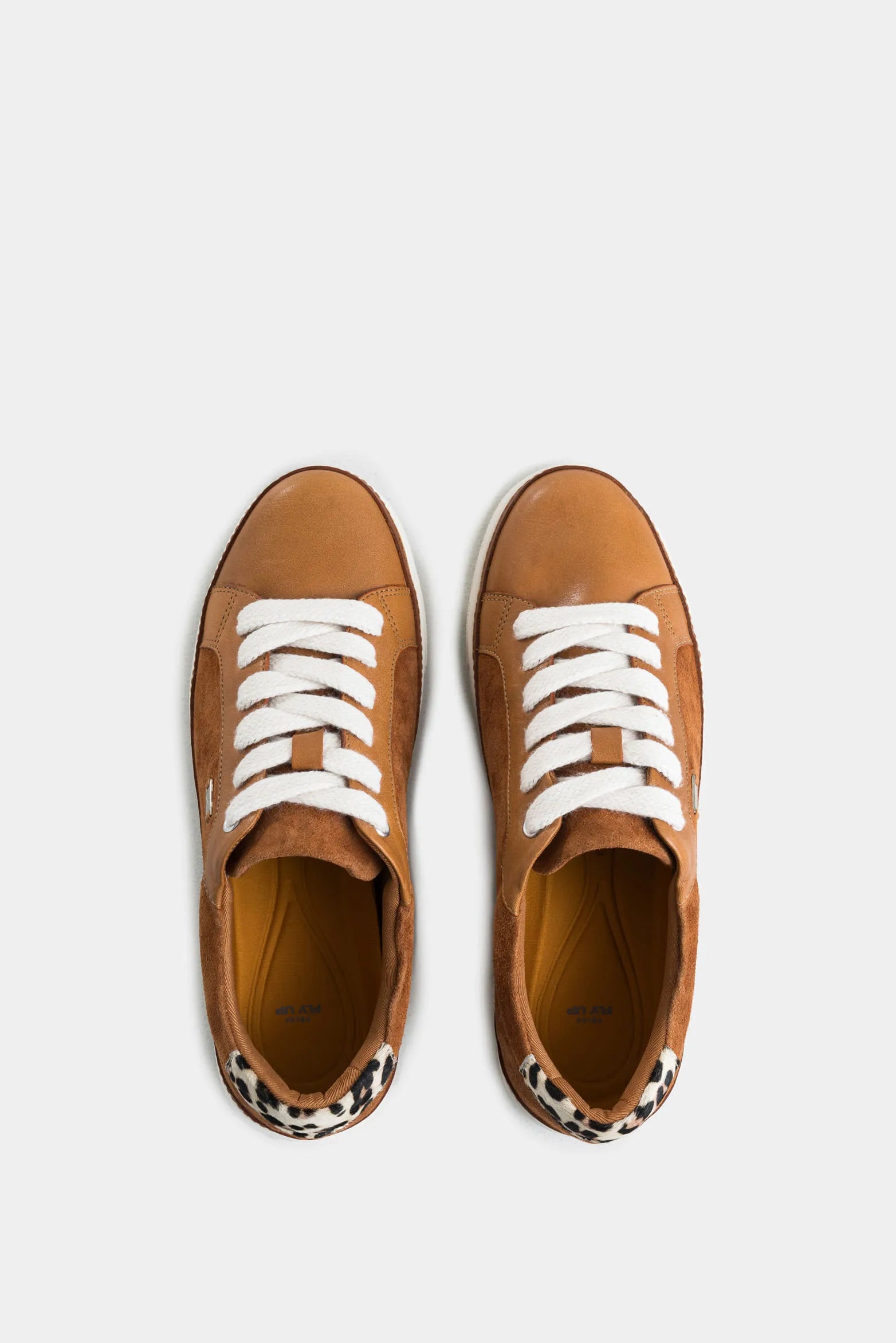 1036217 Sneakers dannan 3.0 de gamuza y cuero para mujer print