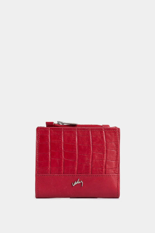 BILLETERA DE CUERO GRABADO PARA MUJER GOLDEN
