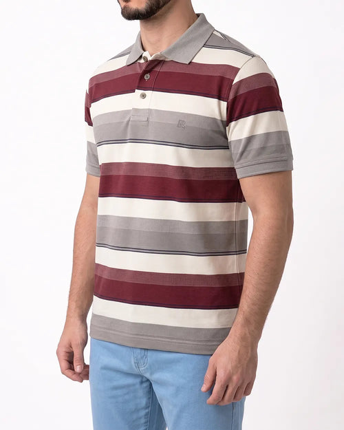 XT-0066702 Camisa sport slim fit vino