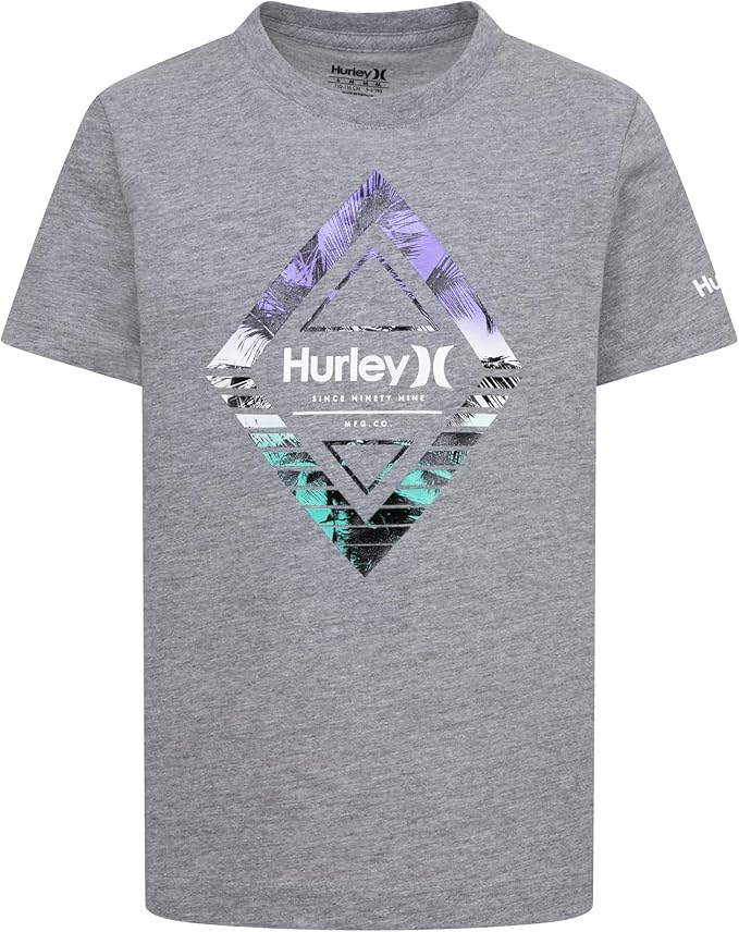 Hurley Camiseta Diamond Palms para niño