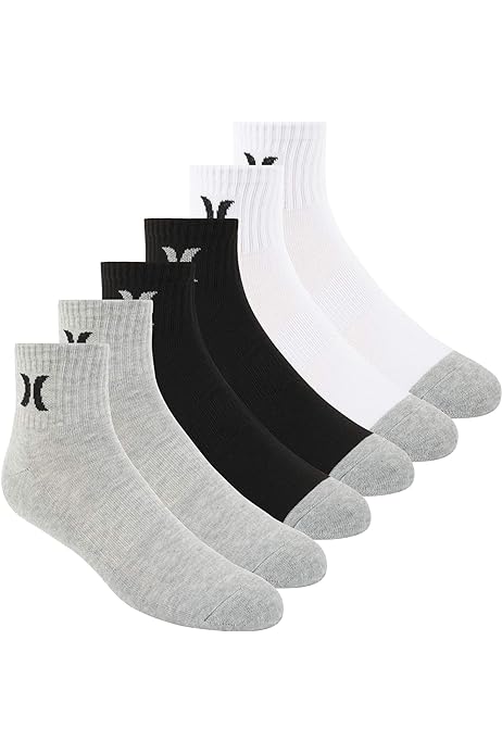 CALCETINES DE HOMBRE HURLEY 6PK WHITE/MULTI