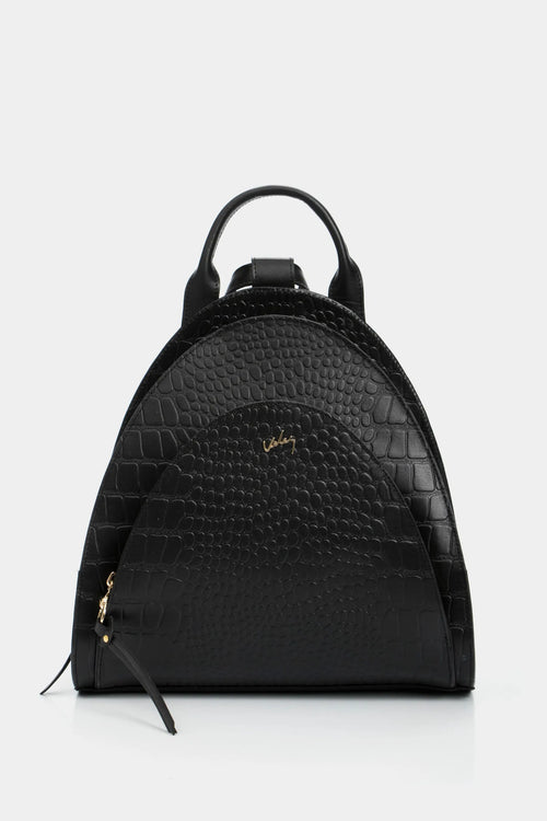 1023041 Mochila de cuero grabado