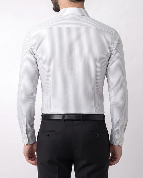 KL-0000101 Camisa slim fit rayas