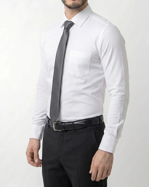 PY-0132001 Premium bambú stretch signature piqué blanco