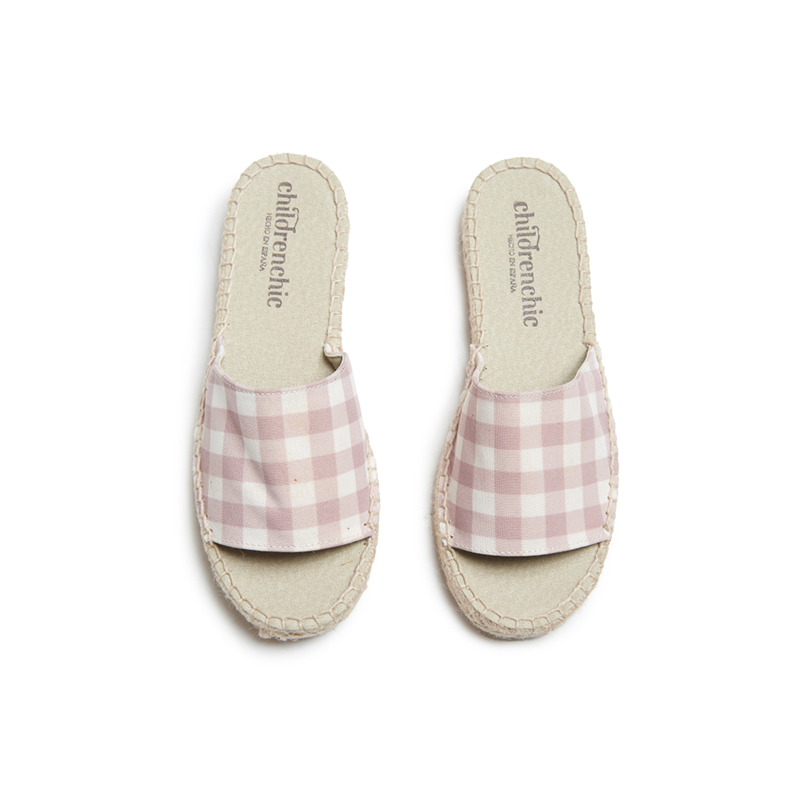 Amelia Beige Gingham