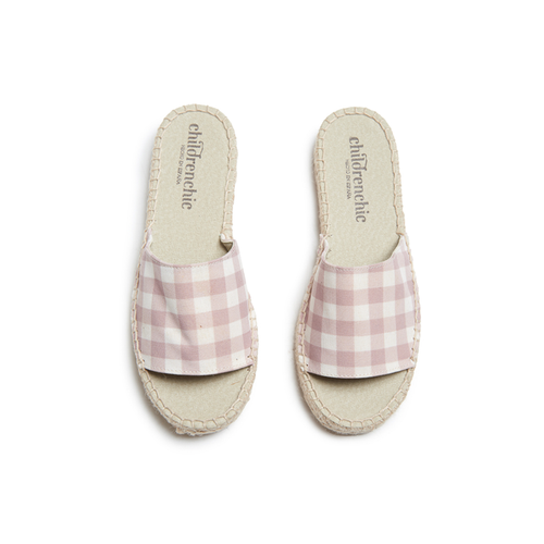Amelia Beige Gingham