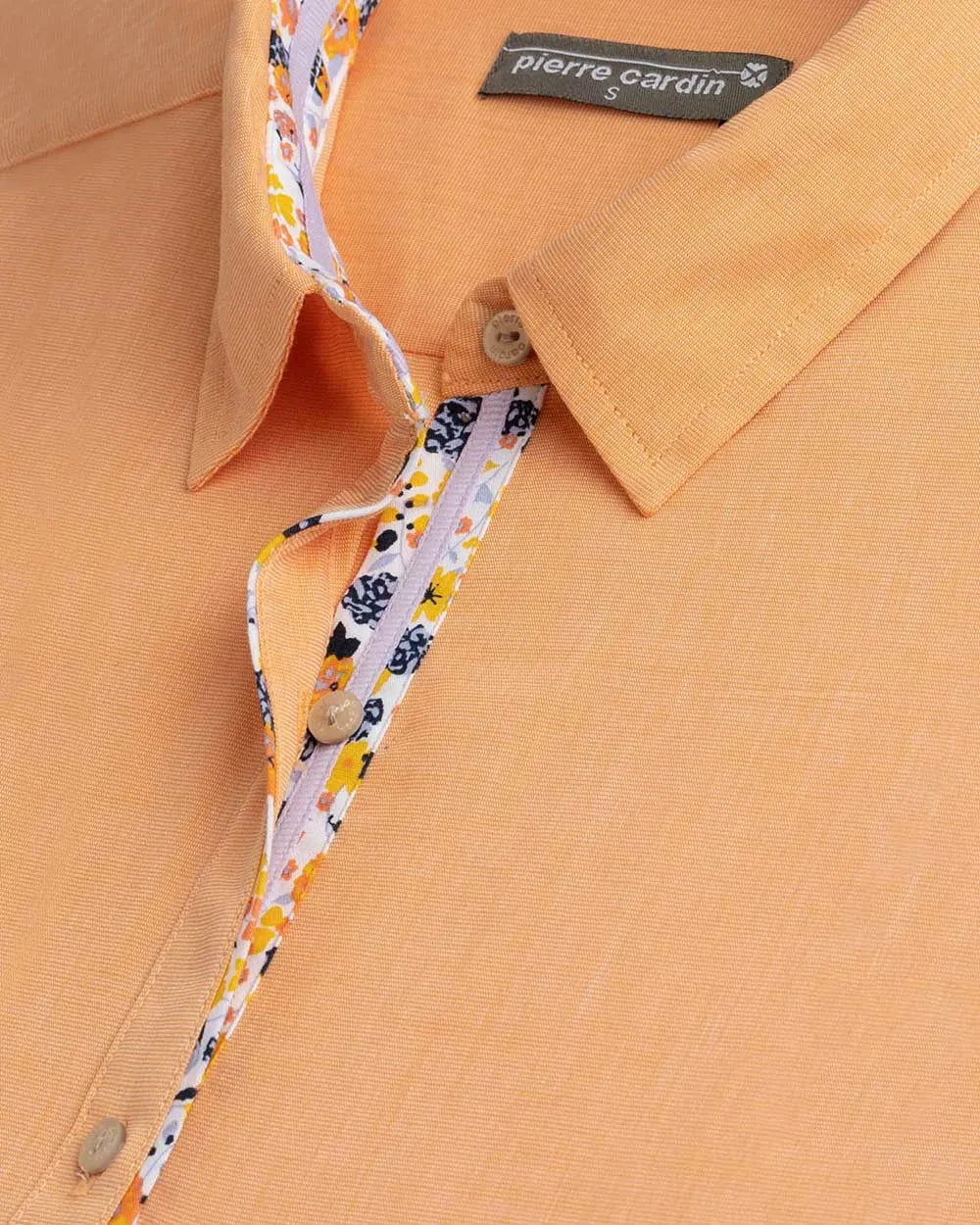 Blusa camisera estampada lila