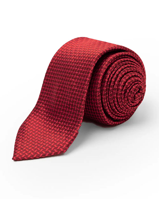 Corbata corcel slim rojo