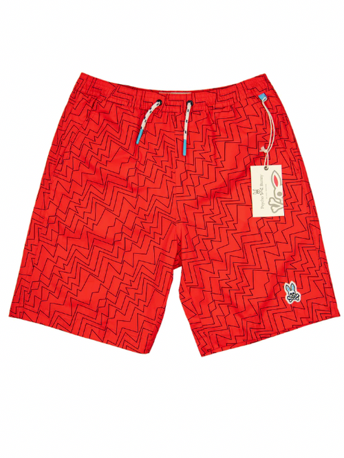 K/Selside Swim Trunks / KIDS / Psycho Bunny