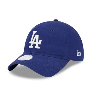 Gorra visera curva hebilla New Era Athletic Collection Mlb Los Ángeles Dodgers para Mujer