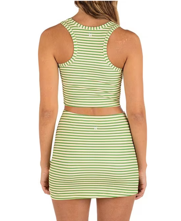 MINIFALDA DE CANALÉ A RAYAS HURLEY