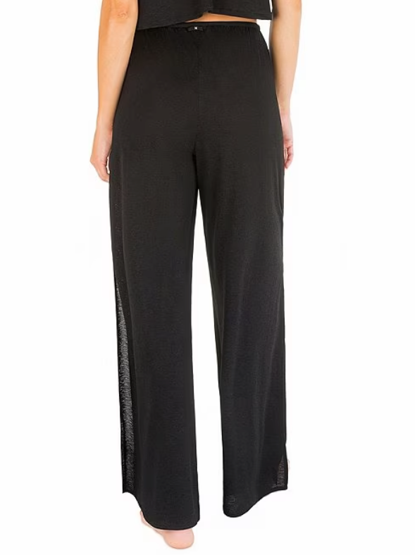 PANTALON DE BAÑO ACAMPANADOS CON ABERTURA LATERAL UNICOLOR HURLEY