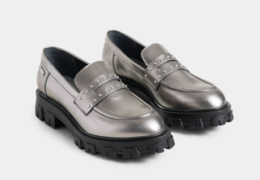 MOCASINES DAFNI DE CUERO FOLIA PARA MUJER ANTIFAZ TACHES