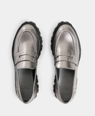 MOCASINES DAFNI DE CUERO FOLIA PARA MUJER ANTIFAZ TACHES