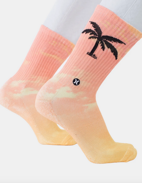 CALCETINES 1 PACK HOMBRE TIE DYE NARANJA