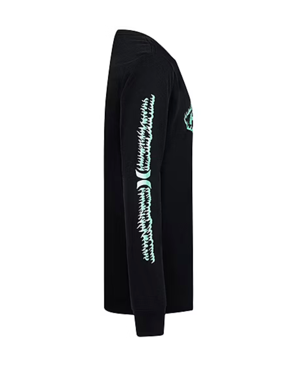 Camiseta gráfica de manga larga y cuello redondo para niño Hurley