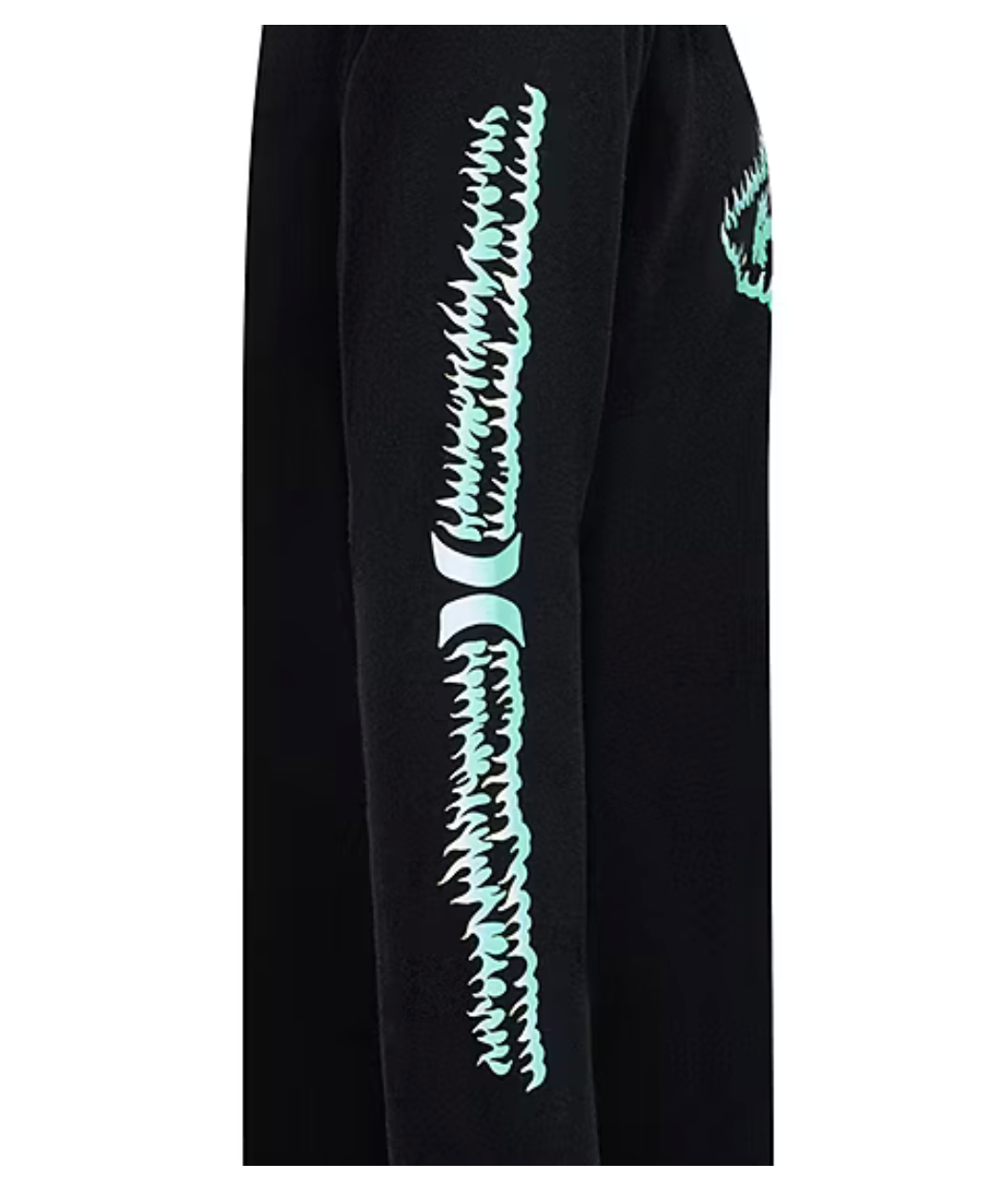 Camiseta gráfica de manga larga y cuello redondo para niño Hurley