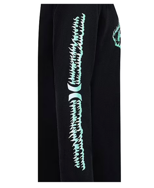 Camiseta gráfica de manga larga y cuello redondo para niño Hurley