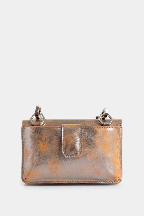 Manos libres Buda de cuero folia para mujer depurado.