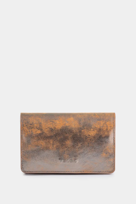 Manos libres Buda de cuero folia para mujer depurado.