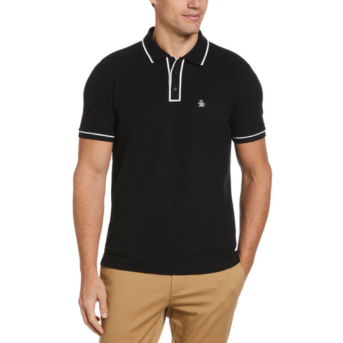 POLO EARL BASICA LISA PIQUE MANGA CORTA