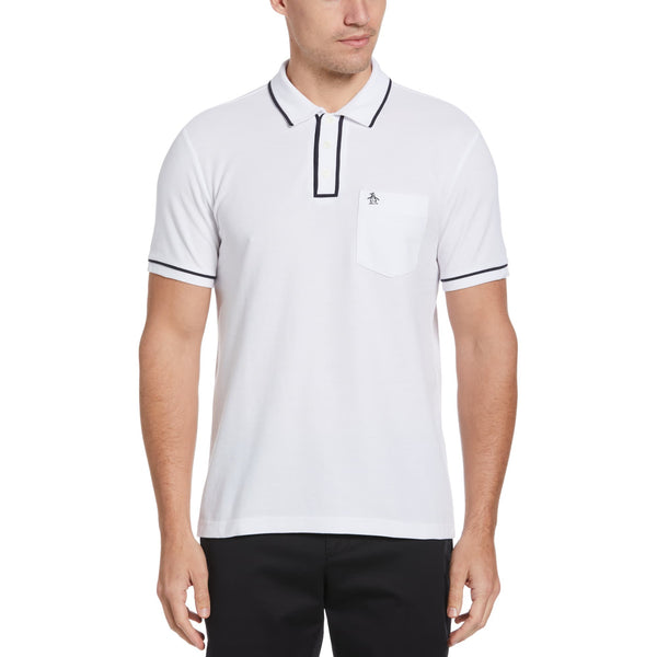POLO EARL BASICA LISA PIQUE MANGA CORTA