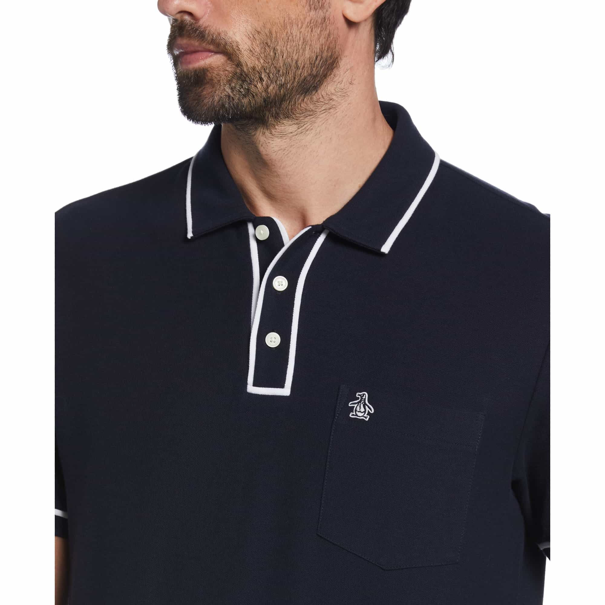 POLO EARL BASICA LISA PIQUE MANGA CORTA