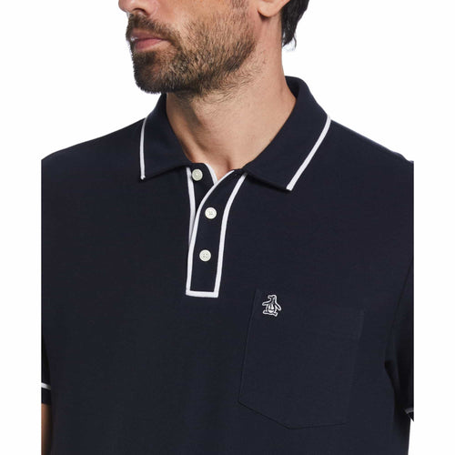 POLO EARL BASICA LISA PIQUE MANGA CORTA