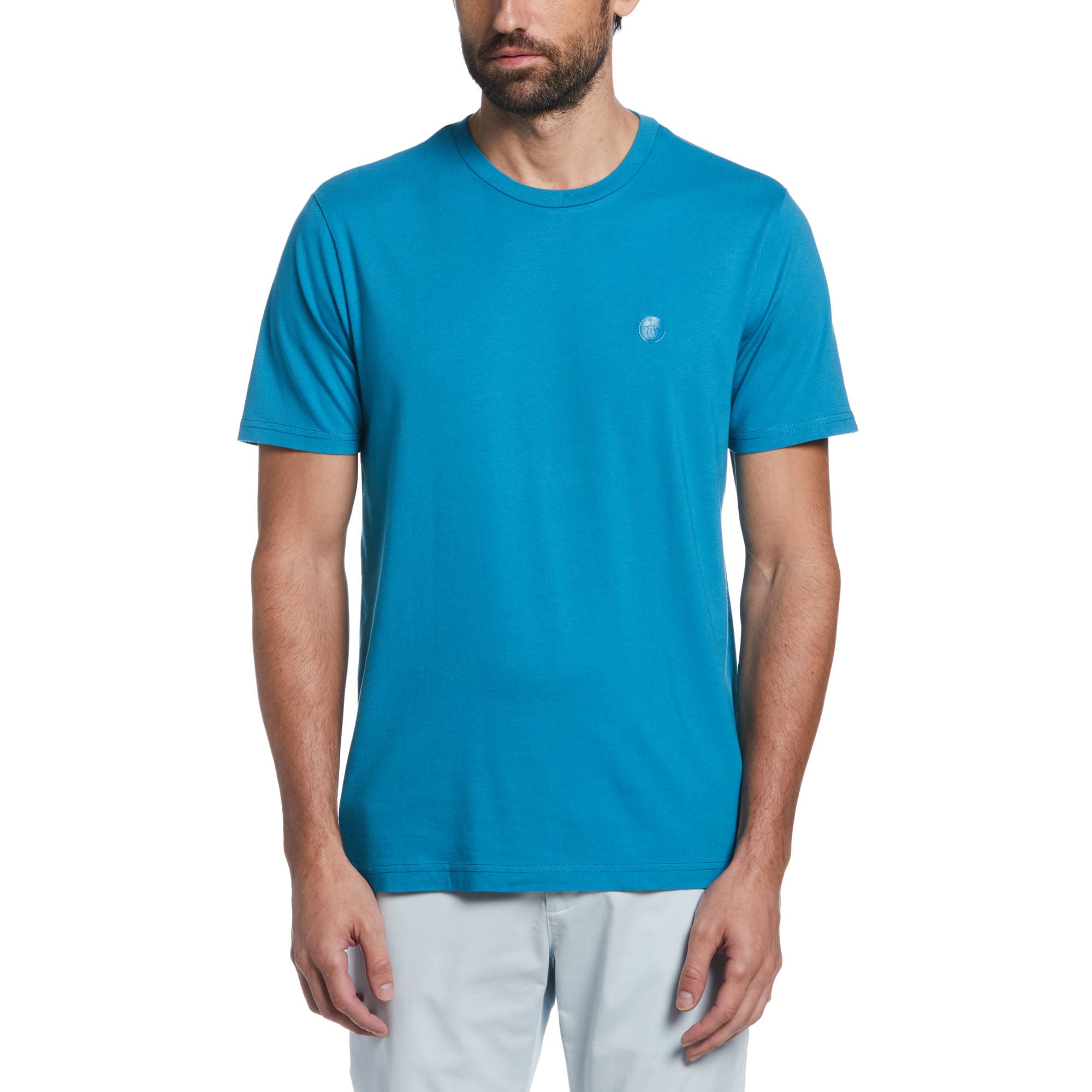 CAMISETA MODA LOGO ALGODON MANGA CORTA