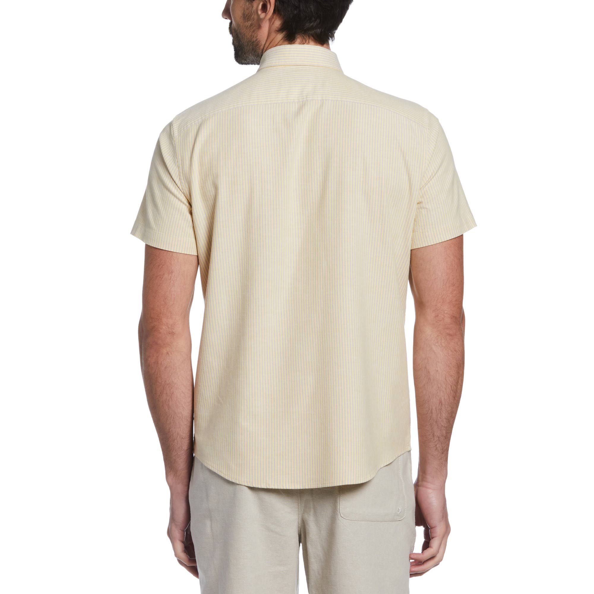 CAMISA MODA RAYAS OXFORD MANGA CORTA