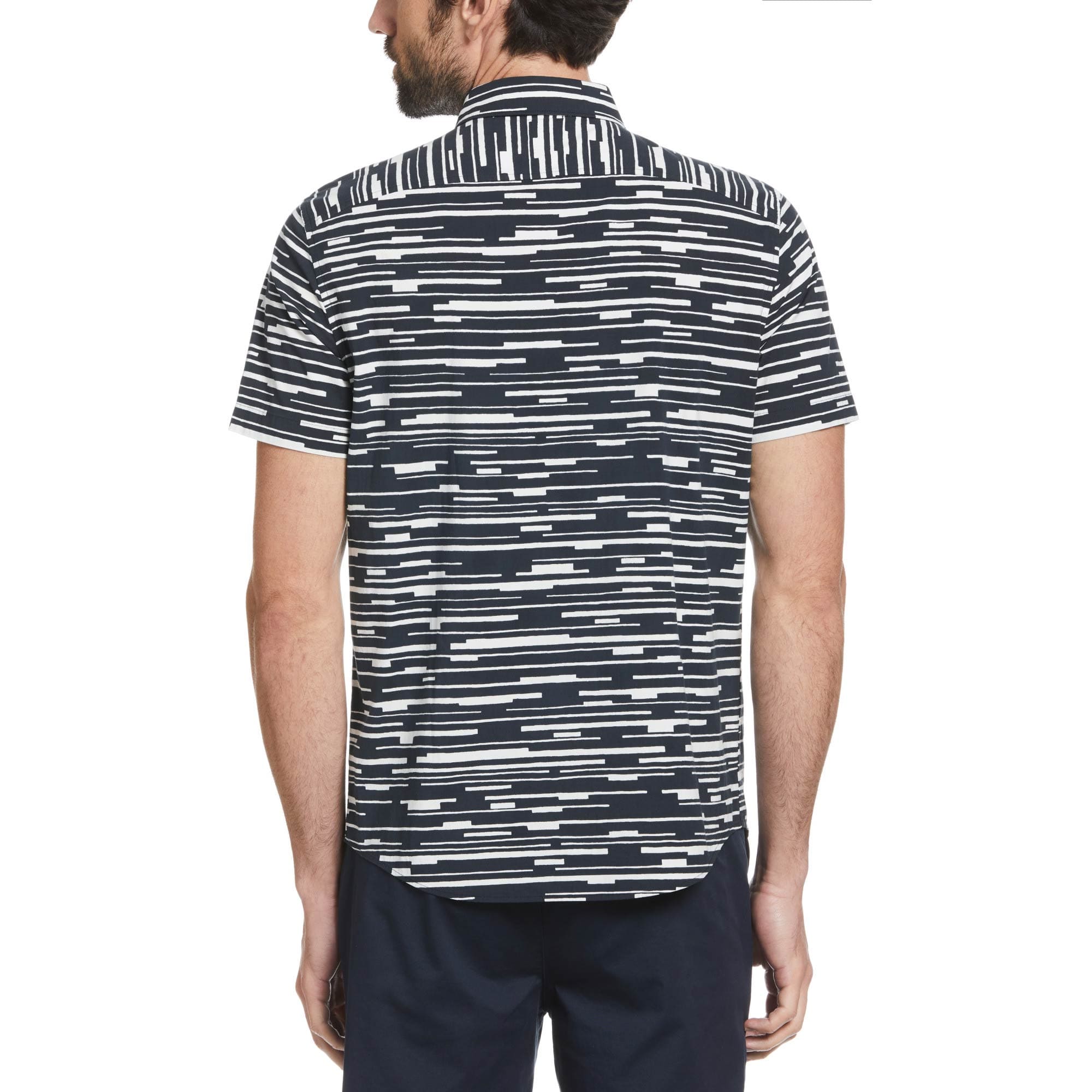 CAMISA MODA ESTAMPADA MANGA CORTA