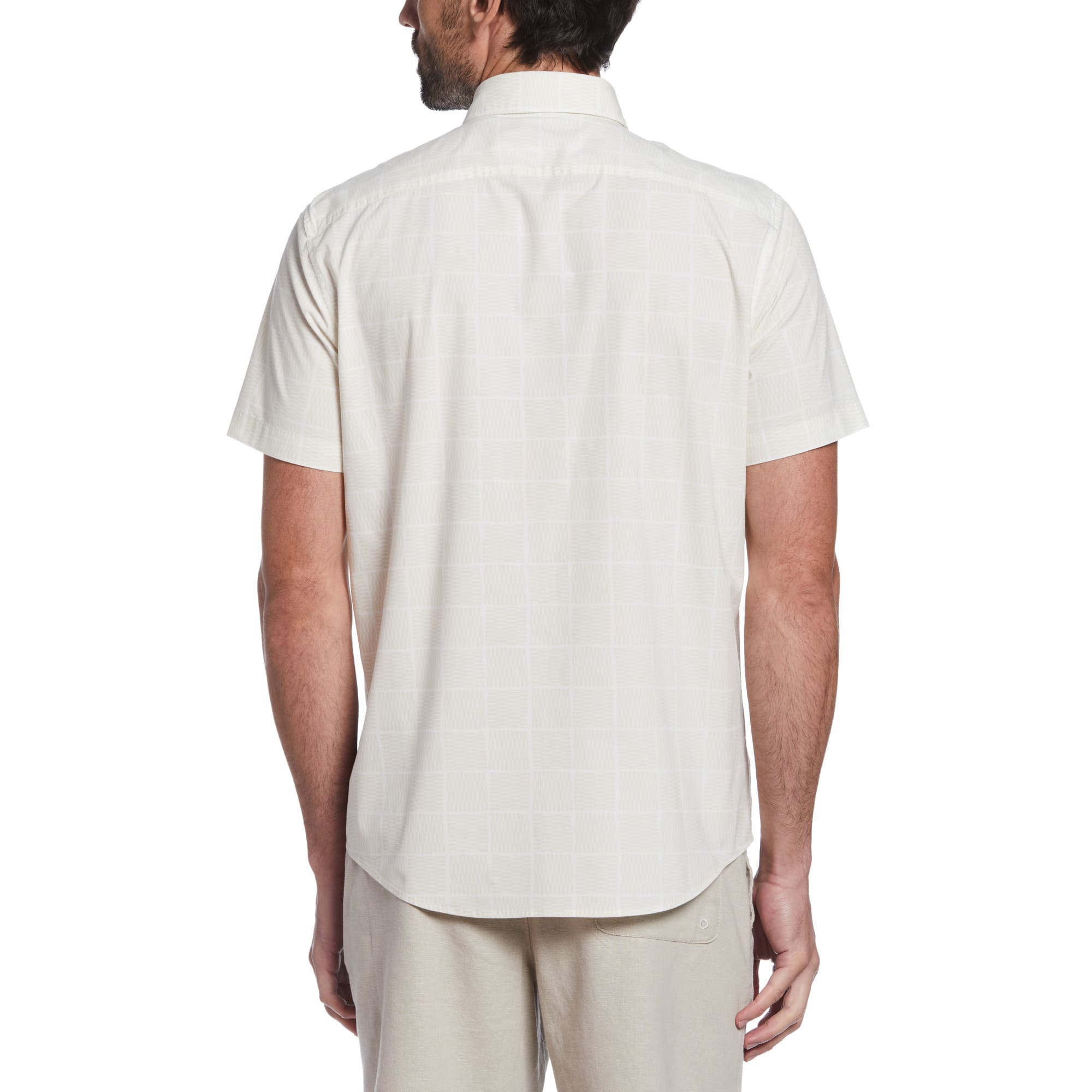CAMISA MODA CUADROS MANGA CORTA