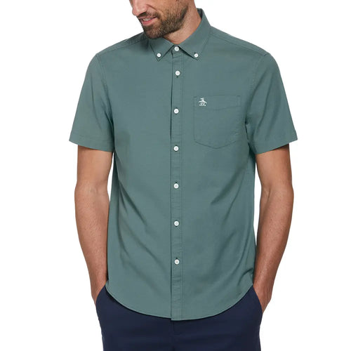 CAMISA MODA RAYAS OXFORD MANGA CORTA