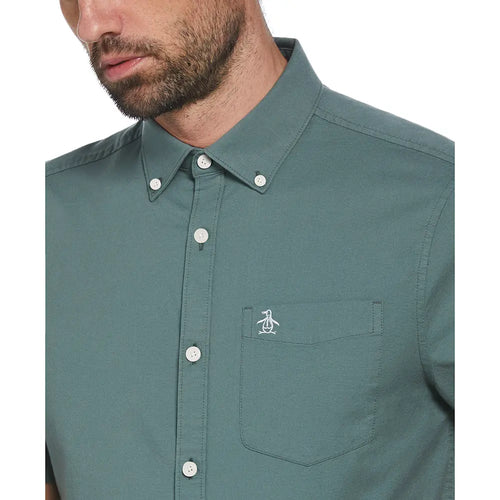 CAMISA MODA RAYAS OXFORD MANGA CORTA