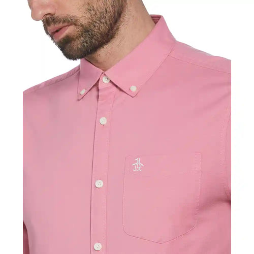 CAMISA MODA RAYAS OXFORD MANGA CORTA