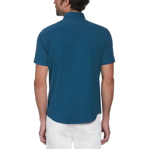 CAMISA MODA RAYAS OXFORD MANGA CORTA