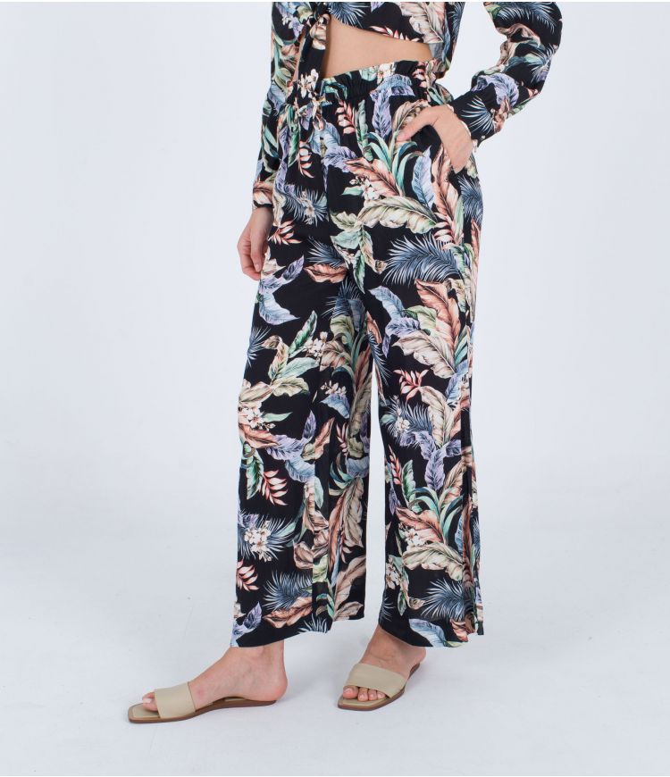 PANTALON LARGO DE MUJER HURLEY