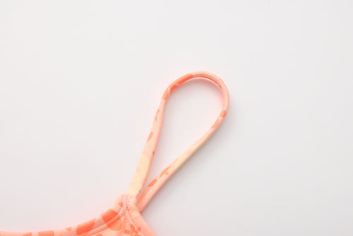 FLOWER POWER KNOT BIKINI HIGH LEG THONG