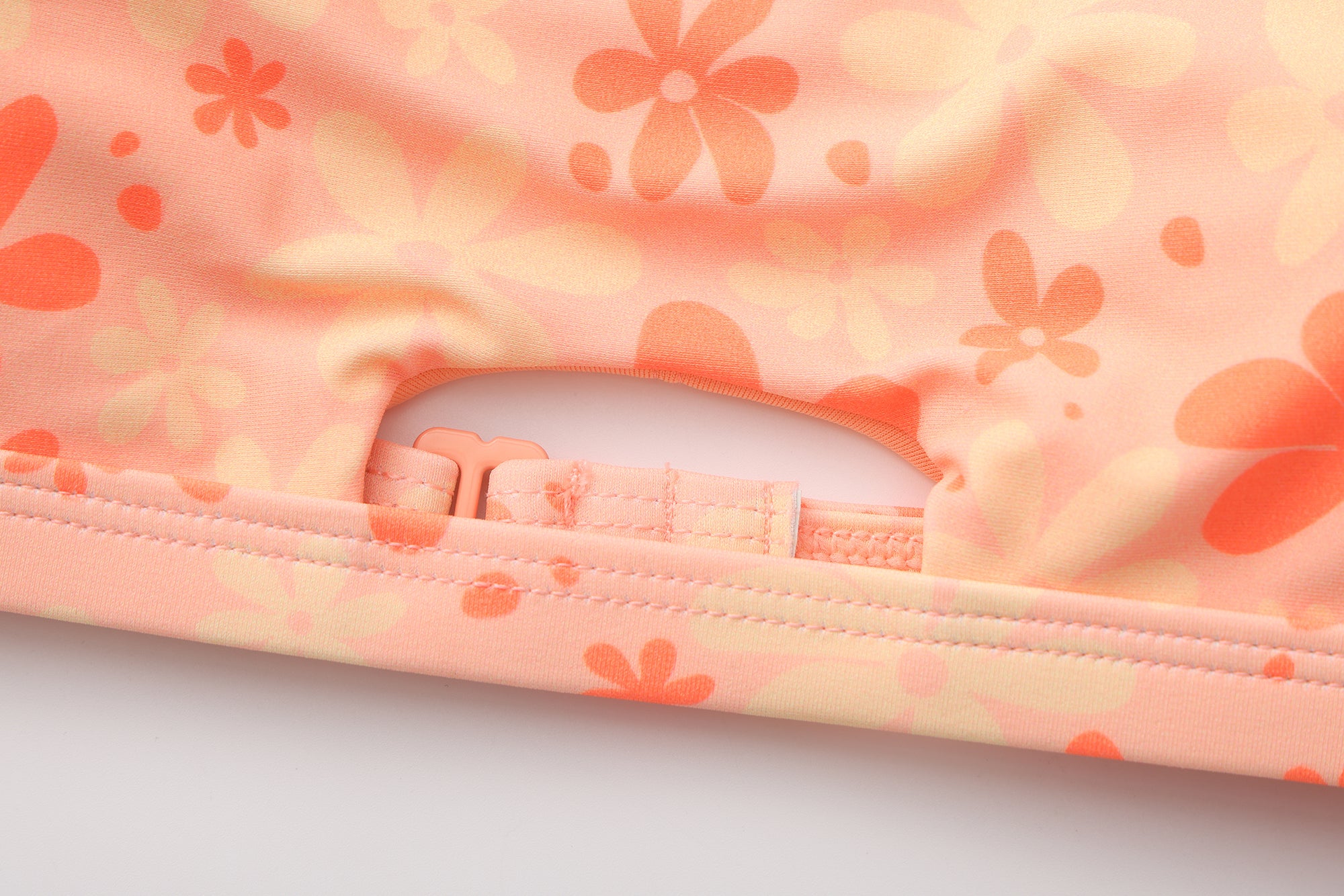 FLOWER POWER KNOT BIKINI HIGH LEG THONG