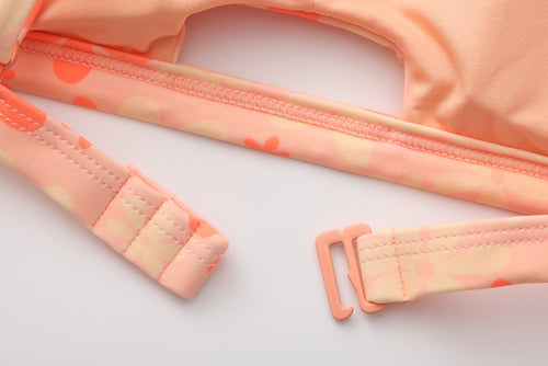 FLOWER POWER KNOT BIKINI HIGH LEG THONG