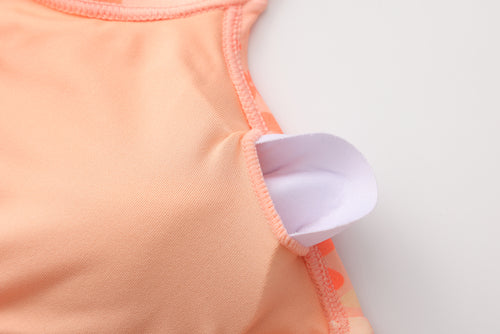 FLOWER POWER KNOT BIKINI HIGH LEG THONG